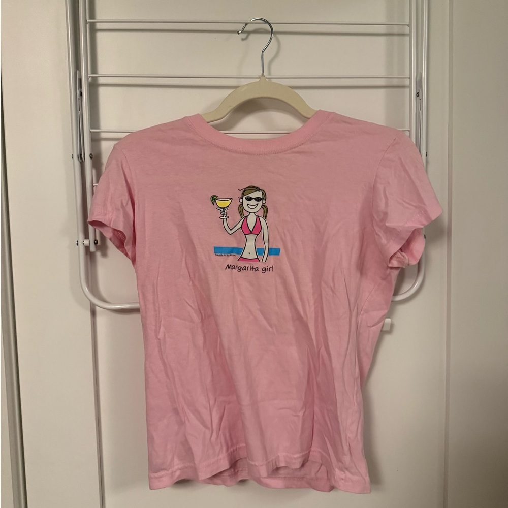 Pink Graphic Tee - Short Sleeve